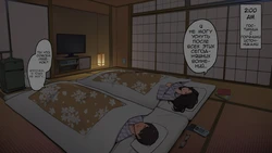 [Wakamatsu] Onsenryokan nite Kanojo to Nemurenai Yoru, Anmoku no Ryoukai de Hajimaru Sex [Russian] [«Бобрая» ФейДжин]