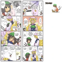 [Manekinuko] Tesoro (Touhou Project) [Spanish] {Hourai FM}