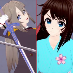 [Bakabakashisa~] Amamiya Sakura vs Ransurotto Shiin Saigen