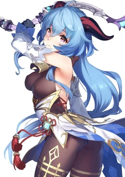 [92M] Kanu-chan ni Amaeru o Manga Fawning on Ganyu (Genshin Impact) [Russian] [Decensored] [Colorized] [﻿CUMмунист]