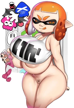 [Greyimpaction] Charlie the Big Tittied Inkling Slut (Splatoon)