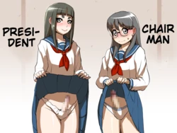 [Penguindou] Class Prez and Chairman are Crossdressing [ENG /JAP]