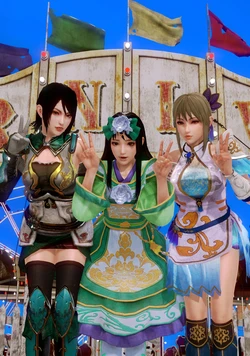 [MizuYu .H]Take mom to the amusement park(Dynasty Warriors9)