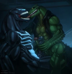 [Todex] Killer Croc X Venom (Batman, Spider-Man)