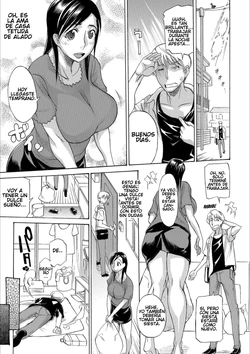 [Tenzaki Kanna] Oku-san Change?! | Intercambio con la Vecina (Mesuiki!! Nyotaika Yuugi) [Spanish] [Digital]