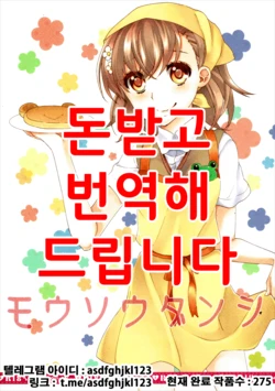 (C86) [akaihoho (Haru)] Mousou Danshi (Toaru Majutsu no Index) [Korean]