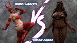 [Squarepeg3D] Match 03 - Bunny Markes vs Queen Cobra [French]