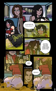 [TenuousOddity] Aerith and Tifa Car "Accident"