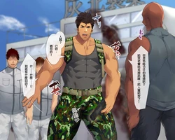 [Takao no Gami (Toiro)] Kinniku J Eitai, Osumara Shasei Kanri Jigoku!! [Chinese] [個人漢化]