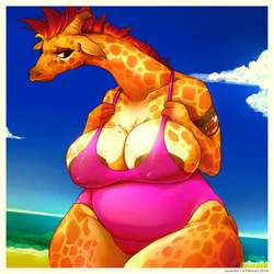 [Javanshir] Giraffe Mom
