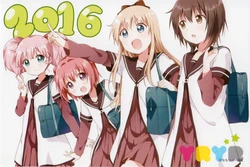 Yuru Yuri 2016 Calendar