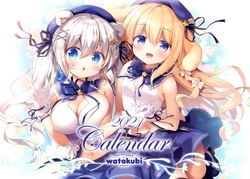 (AC2) [Watakubi (Sasai Saji)] 2021 Calendar