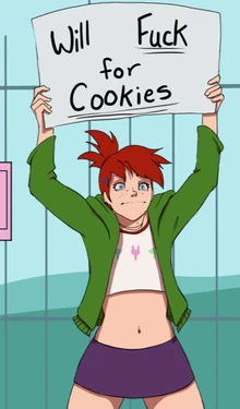 [Hermit Moth] Frankie's Cookie Habit (Foster's Home For Imaginary Friends)