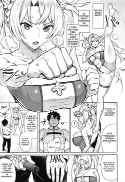 (C96) [Kinqhassin (Koayako)] Seikishi-sama no Otoshikata - Degenerate Holy Knight (Fate/Grand Order) [Portuguese-BR]