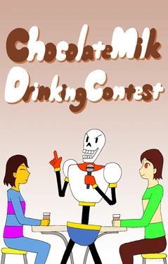 [mogmog] [Commission] Chocolate Milk Drinking Contest