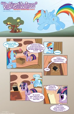 [Syoee_b] Un Divertido Truco (My Little Pony: Friendship is Magic) [Spanish] [Red Fox Makkan]