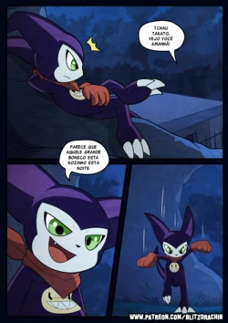 [blitzdrachin] An Inexperienced Guilmon (Digimon) (PT-BR) [Natanael]