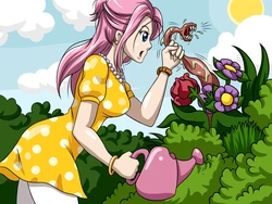 Lilly Worm Vore Garden