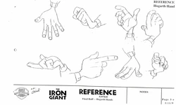Iron Gian Model Sheets Setting and Materials