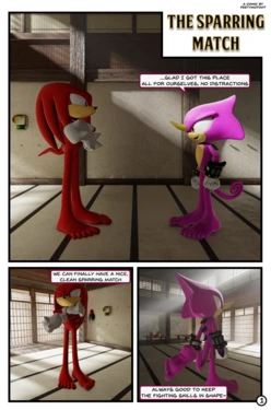 {FeetyMcFoot} The Sparring Match + Alternate Ending