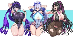 [hellaP] FGO 토모에고젠, 셋쇼인 키아라, 시키부 [Decensored]
