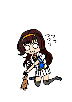 Azur Lane Character Fan Art Gallery - Beagle