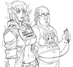 [BB (Baalbuddy)]  Motoko Hacked + Misc Ghost in the Shell pictures.