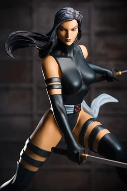Psylocke from the Uncanny X-Force (Fine Art Version) [www.tentaclearmada.com]