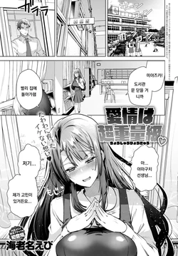 [Ebina Ebi] Aijou wa Chou Juuryoukyuu (COMIC Anthurium 2020-02) [Korean] [Digital]