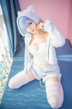 星之遲遲 蕾姆貓娘睡衣