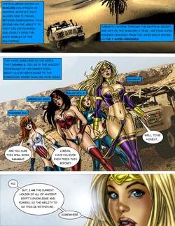 [Matt Johnson] 9 Superheroines Vs Warlord 1