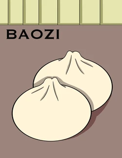 BAOZI (pan relleno) spanish
