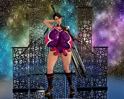 Cattleya QUEEN'S BLADE TITTY PENDULUM TORTURE OR PLANK ROASTED