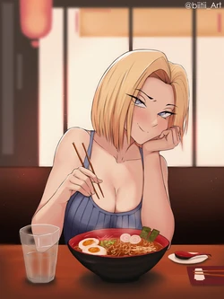 [biitii] Date Night with 18 (Dragon Ball)