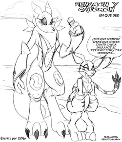 [Yiffer] Digievolucion por Helado [Spanish] [Red Fox Makkan]