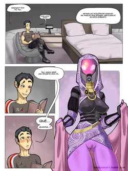 [candylady] Tali x Shepard (Mass Effect) [Spanish]