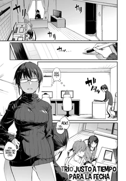 [Spiritus Tarou] Shimekiri Girigiri Threesome | Trío justo a tiempo para la fecha (COMIC Anthurium 2019-12) [Spanish] [UH12] [Digital]