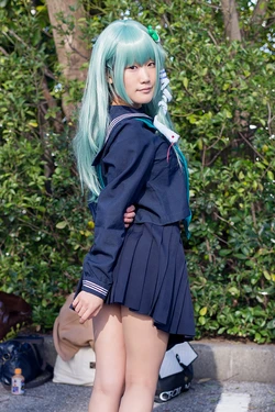 Sanae Kochiya Schoolgirl