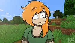 Minecraft Alex Comic by SpehCrib