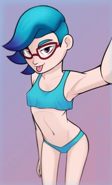 [relatedguy] Ashley Selfie (Mega Man: Fully Charged)