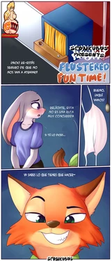 [Spunkubus] Flustered Fun Time! (Zootopia) - [Spanish] - Complete