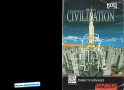 Civilization (Super NES (Super Famicom)) Game Manual