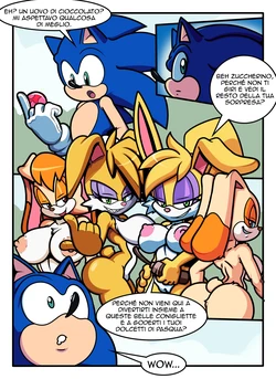 [Superbunnygt] Sonic Girls Easter (Sonic the Hedgehog) [italian]