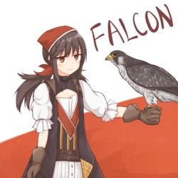 Girls' Frontline Character Fan Art Gallery - Falcon