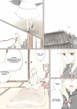 [Ryokucha Combo (Chameleon)] Shoujo gensou no owari | El final de la ilusión de la sacerdotisa (Touhou Project) [Spanish] {Paty Scans}
