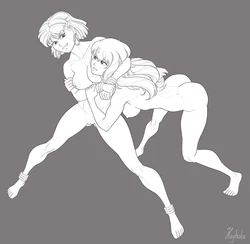 Louise vs Nadia Catfight