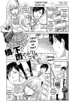 [Itaba Hiroshi] Hashi no Shita de Amayadori | Taking Shelter from the Rain under the Bridge (Kono Haru, Kanojo ga Dekimashita.) [Spanish] [Gudako no Fansub] [Digital]