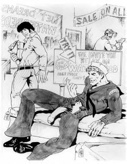 [Tom of Finland] Waterbed