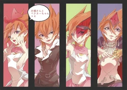 (Sennen Battle Phase 8) [Shallow Sleep++ (Shiina Yu)] Katagiri-san to Vector-chan × 4 (Yu-Gi-Oh! ZEXAL)