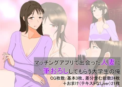 [o2st] Matching Appli de Deatta Hitozuma ni Fudeoroshi shite morau Daigakusei no Ore